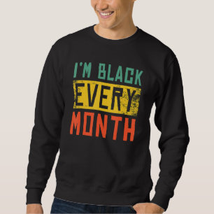 Moletom História Negra Mês Orgulho Negro Sou Preto A Cada 