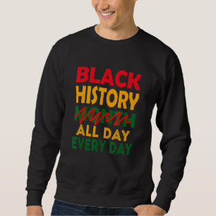 Moletom História Negra Mês Todo Dia Amer Africano