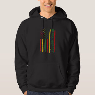 Moletom História Negra Na Bandeira Americana Mês Africano