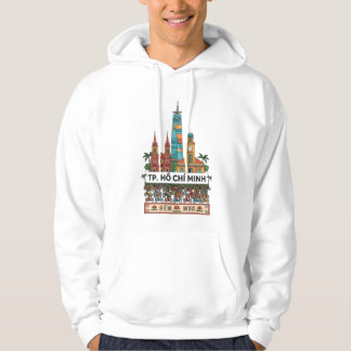 Moletom Ho Chi Minh City Vietnam Travel Long Sleeve T-Shir