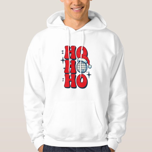 Moletom Ho ho ho feliz natal (Frente)