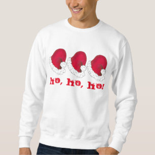 Moletom Ho Ho Ho Red Secret Papai Noel Hat Natal