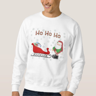 Moletom Ho Ho Ho trenó de Santa