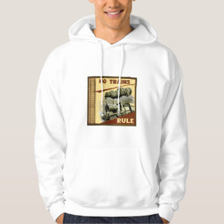 Moletom HO Hoodie da regra dos trens