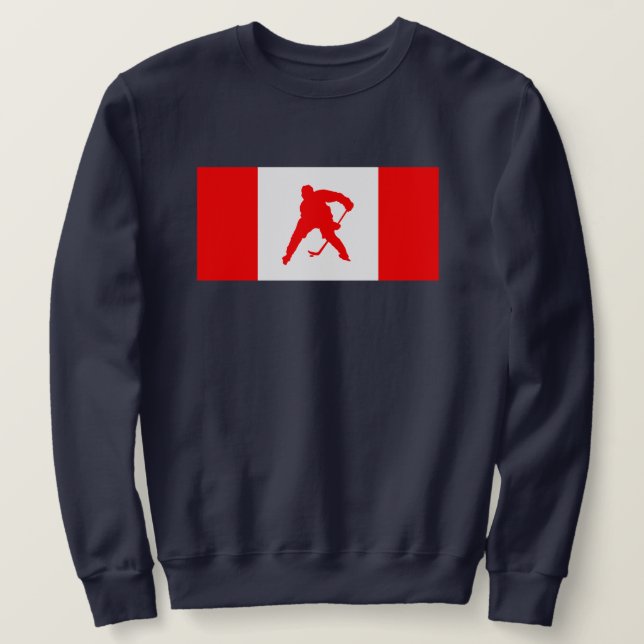Moletom Hockey do Canadá (Frente do Design)