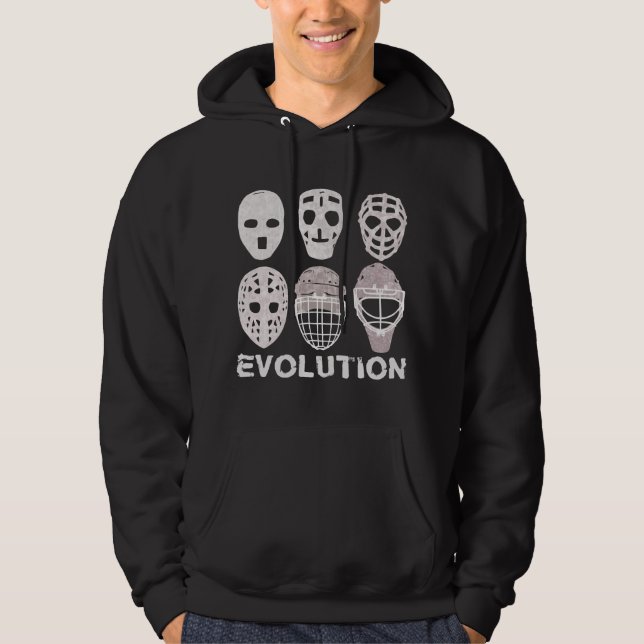 Moletom Hockey Goalie Mask Evolution Hoodie (Frente)
