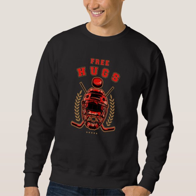 Moletom Hockey Gratuito de Hugs (Frente)