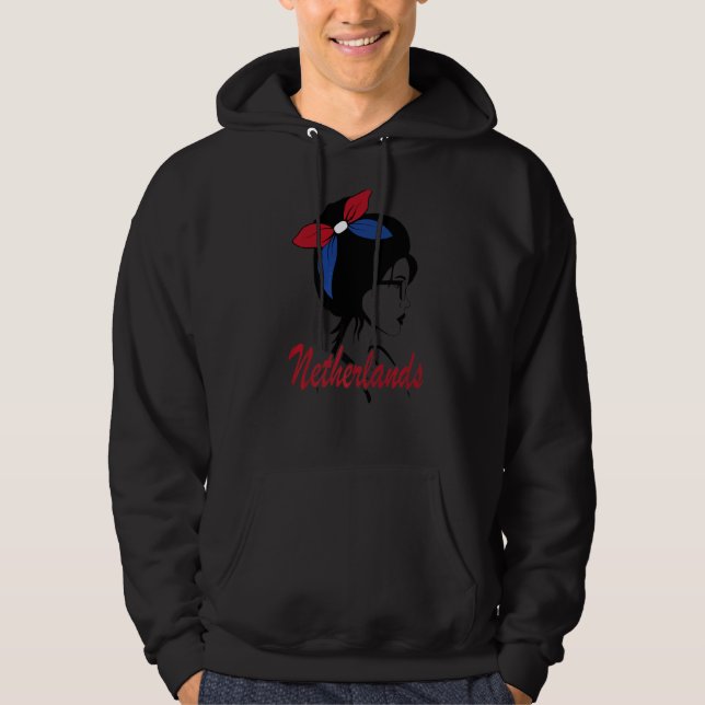 Moletom Holandesa Mulheres Holandesas Bandeira (Frente)