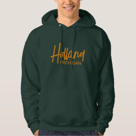 Moletom Holland Michigan Printed Hoodie