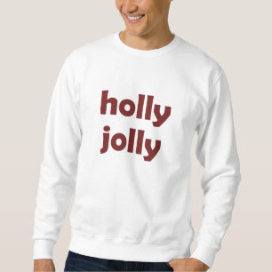 Moletom Holly Jolly Christmas Santa Claus Gift