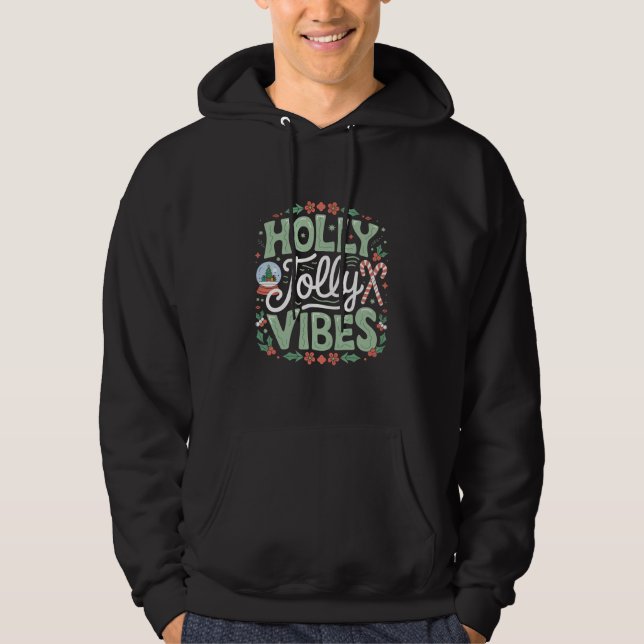 Moletom Holly Jolly Vibes (Frente)