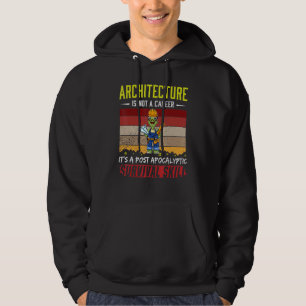 Moletom Homem Arquiteto Não É Um Desenhista Técnico De Car