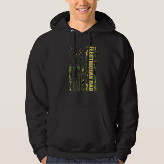 Moletom Homem Camuflagem da Bandeira Americana Legal Eletr