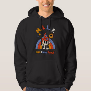 Moletom Homem M I L F Eu amo Fungi  Caça Cogumelos em Silê