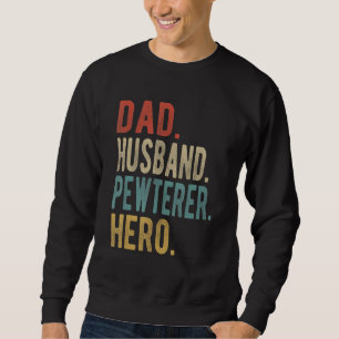Moletom Homem Pai Marido Pewterer Herói