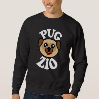 Moletom Homem Pug Bonito Tio