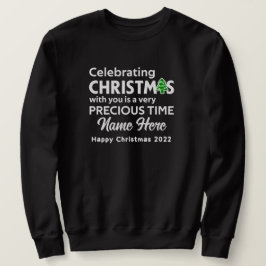 Moletom Homens de saudação de Natal, Sweatshirt ALCM201