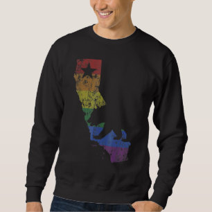 Moletom Homens de Sinalizador do Orgulho Lésbico do Gay Be