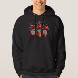 Moletom Homens dos Gnomos Mulheres Buffalo Xadrez Vermelho