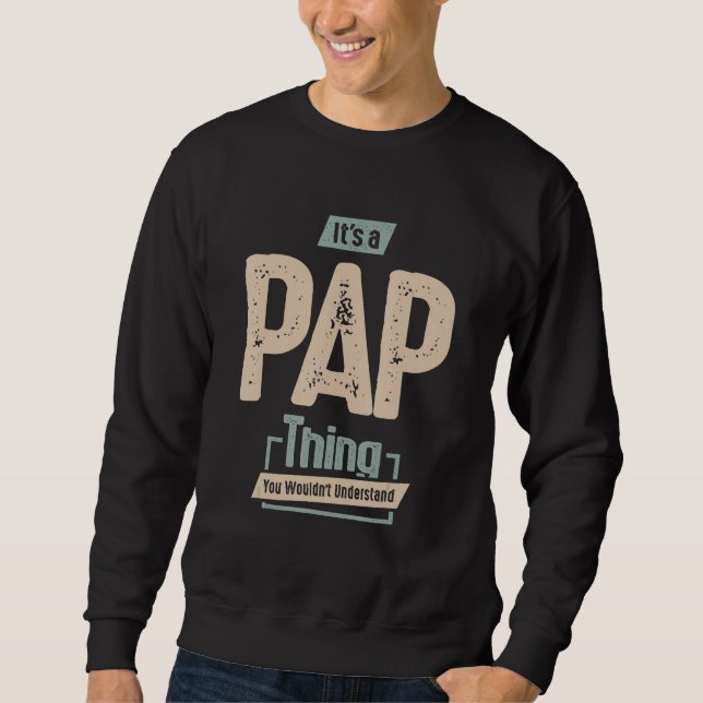 Moletom Homens É uma Coisa de Papai Vovô (Frente)