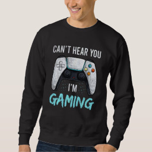 Moletom Homens Engraçados Roupa de Jogos, Gamer Kids Video