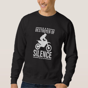 Moletom Homens Mulheres Moto Dirtbike Motocicleta Pilotand