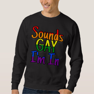 Moletom Homens orgulho gay Lgbt Arco-Íris Soa Gay