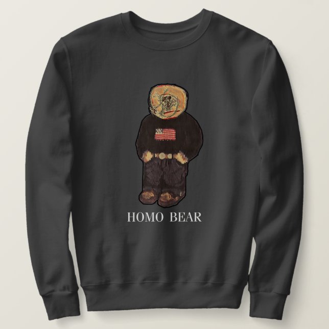 MOLETOM HOMO BEAR (Frente do Design)