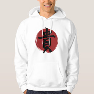 Moletom Honor Kanji Símbolo Japonês Caligrafia