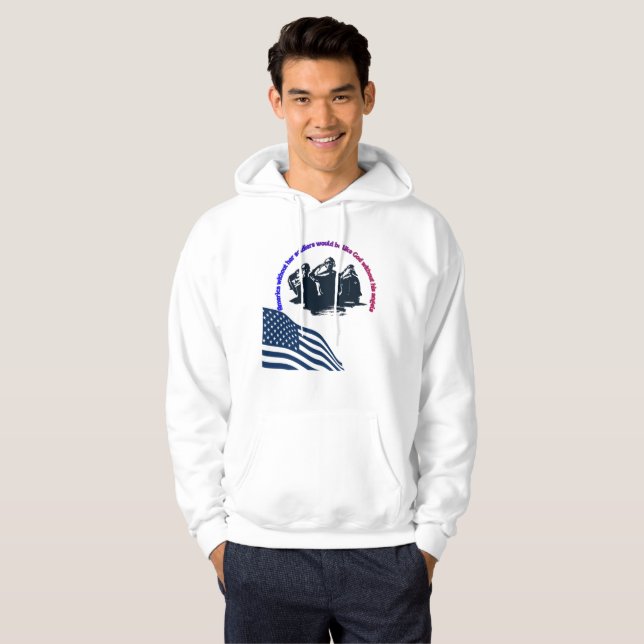 Moletom Honored in Valor Veterans Day Hoodie  (Frente Completa)