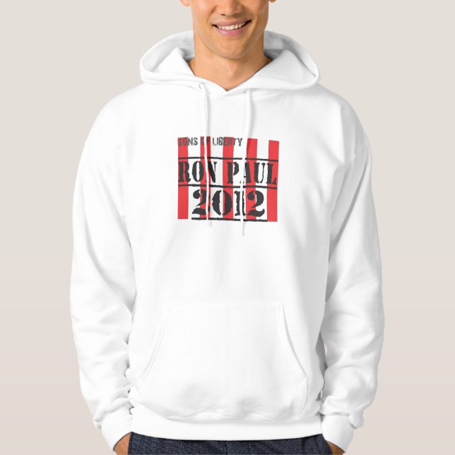 Moletom Hoodie 2012 de Ron Paul (Frente)