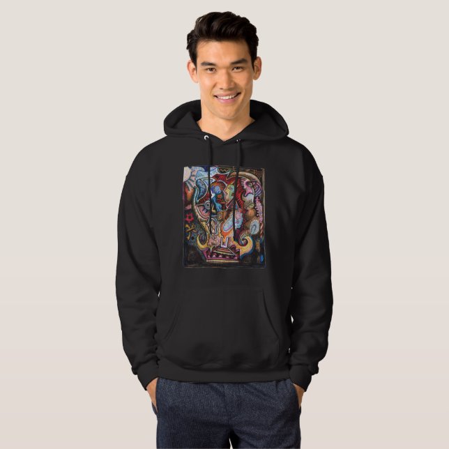 Moletom Hoodie Alchemical Bust (Frente Completa)