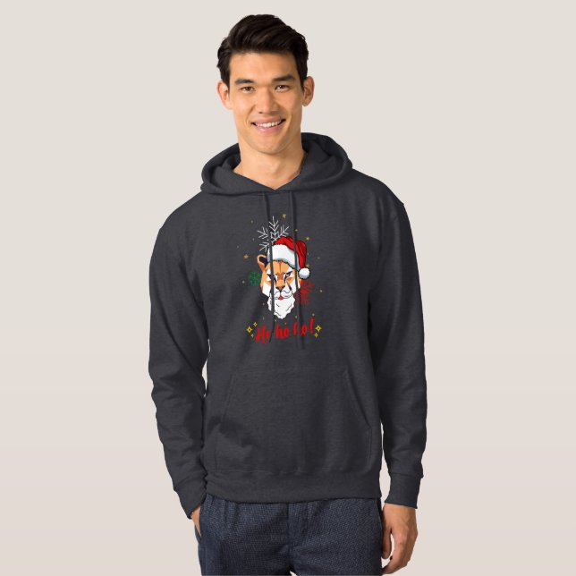 Moletom hoodie animal ho ho ho  (Frente Completa)