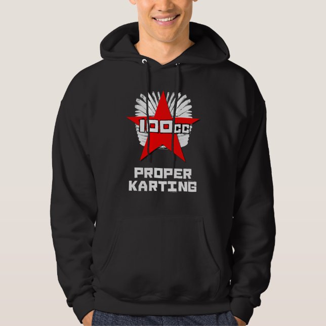 Moletom Hoodie   apropriado de 100cc Karting (Frente)
