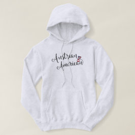 Moletom Hoodie austríaco dos corações de Entwinted do