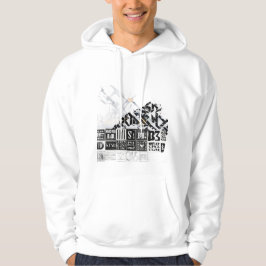 Moletom "Hoodie Branca Clássica: Seu Guarda Essencial