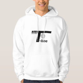 Moletom Hoodie Branco da Linha T