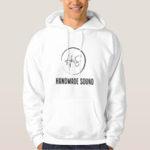 Hoodie Branco - HmS - Som Feito À Mão