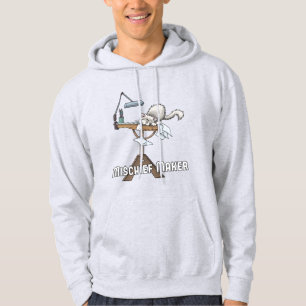 Moletom Hoodie, Chefe de Gato Branco