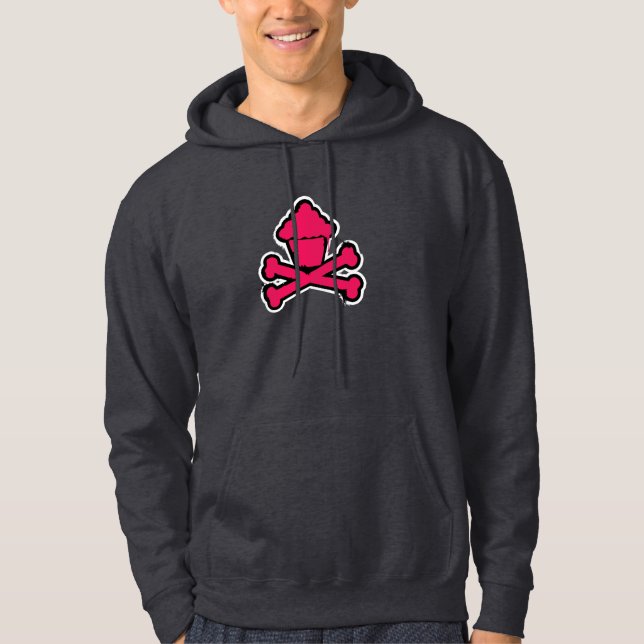 Moletom Hoodie cinzento escuro (Frente)