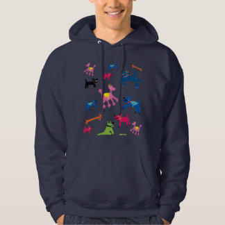 Moletom Hoodie da arte: Cães Cornish loucos