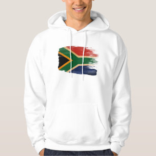Moletom Hoodie da bandeira de África do Sul