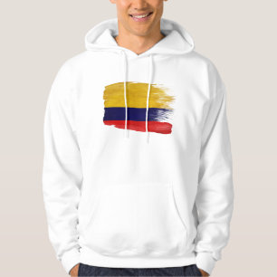 Moletom Hoodie da bandeira de Colômbia