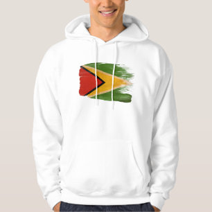 Moletom Hoodie da bandeira de Guyana