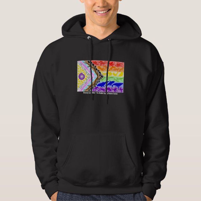 Moletom Hoodie da diversidade ocidental do TWS (Frente)