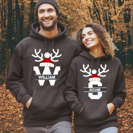 Moletom Hoodie da Família de Feriados Personalizados