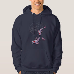 Moletom hoodie da lagoa do koi