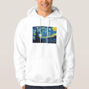 Moletom Hoodie da noite estrelado de Van Gogh