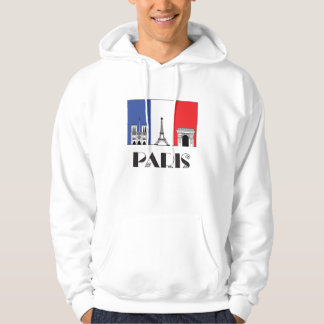 Moletom Hoodie da Paris dos homens