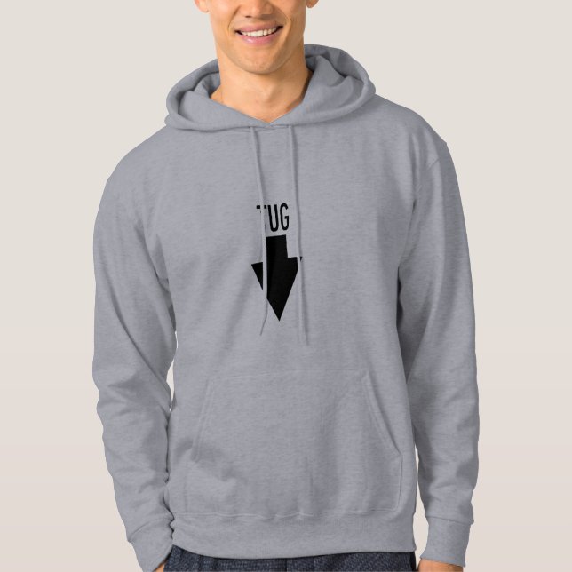 Moletom Hoodie da seta do lugar do rebocador (Frente)